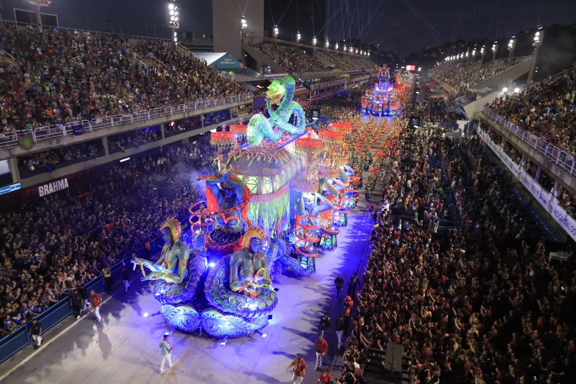 Desfile da Viradouro em 2024: escola foi campeã do Carnaval