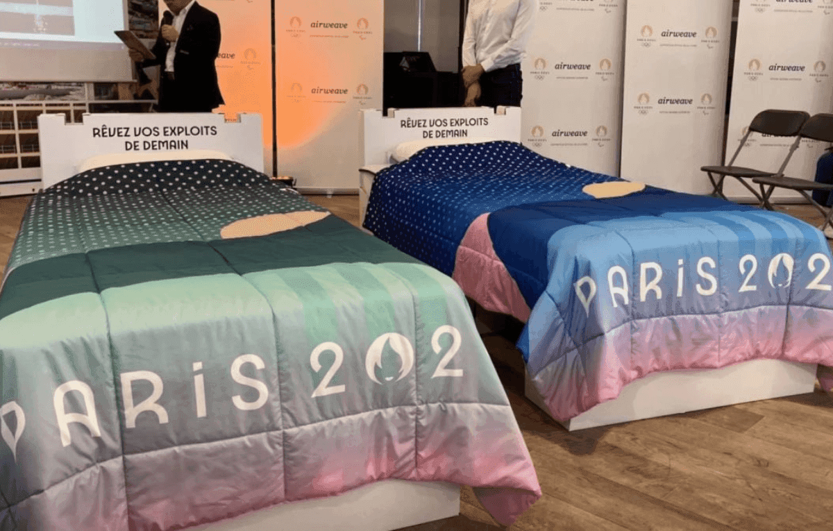 Camas 'anti-sexo' são istaladas em dormitórios para as Olimpíadas de Paris