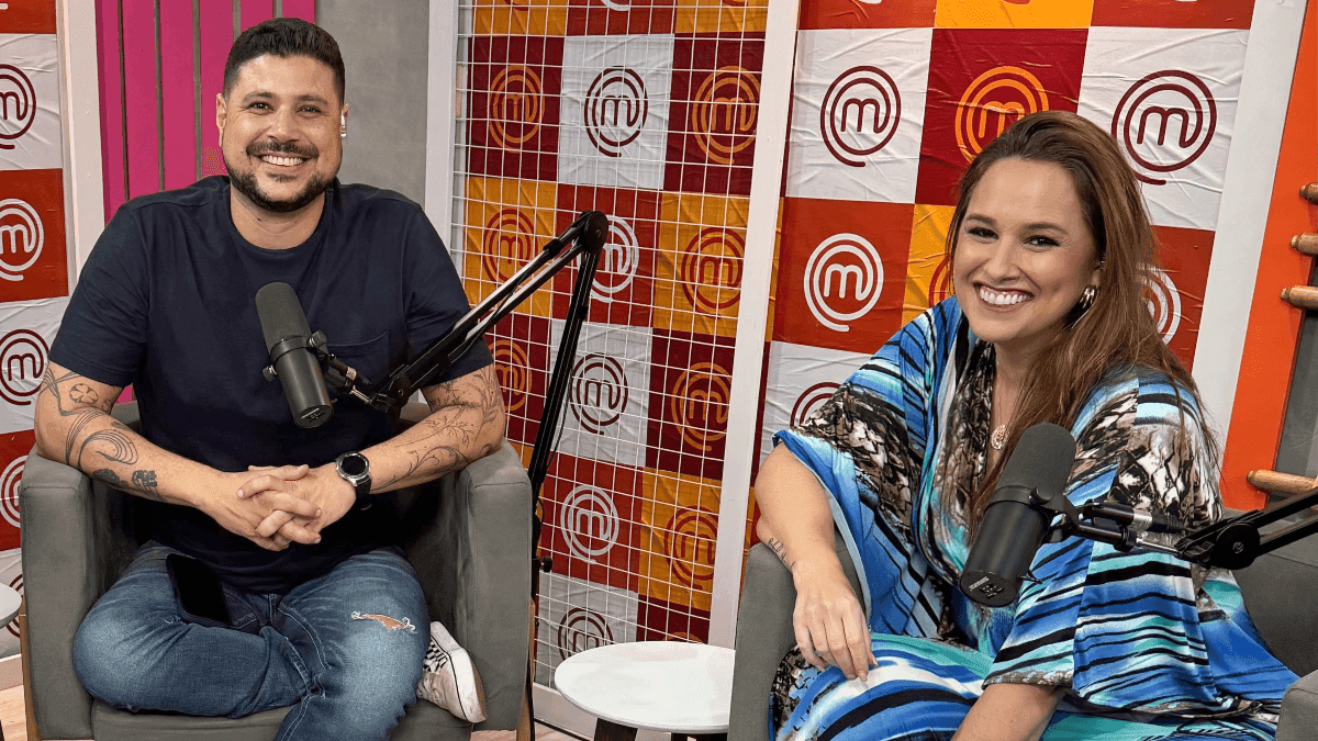 Raul Lemos e Mariana Belém apresentam o QG MasterChef