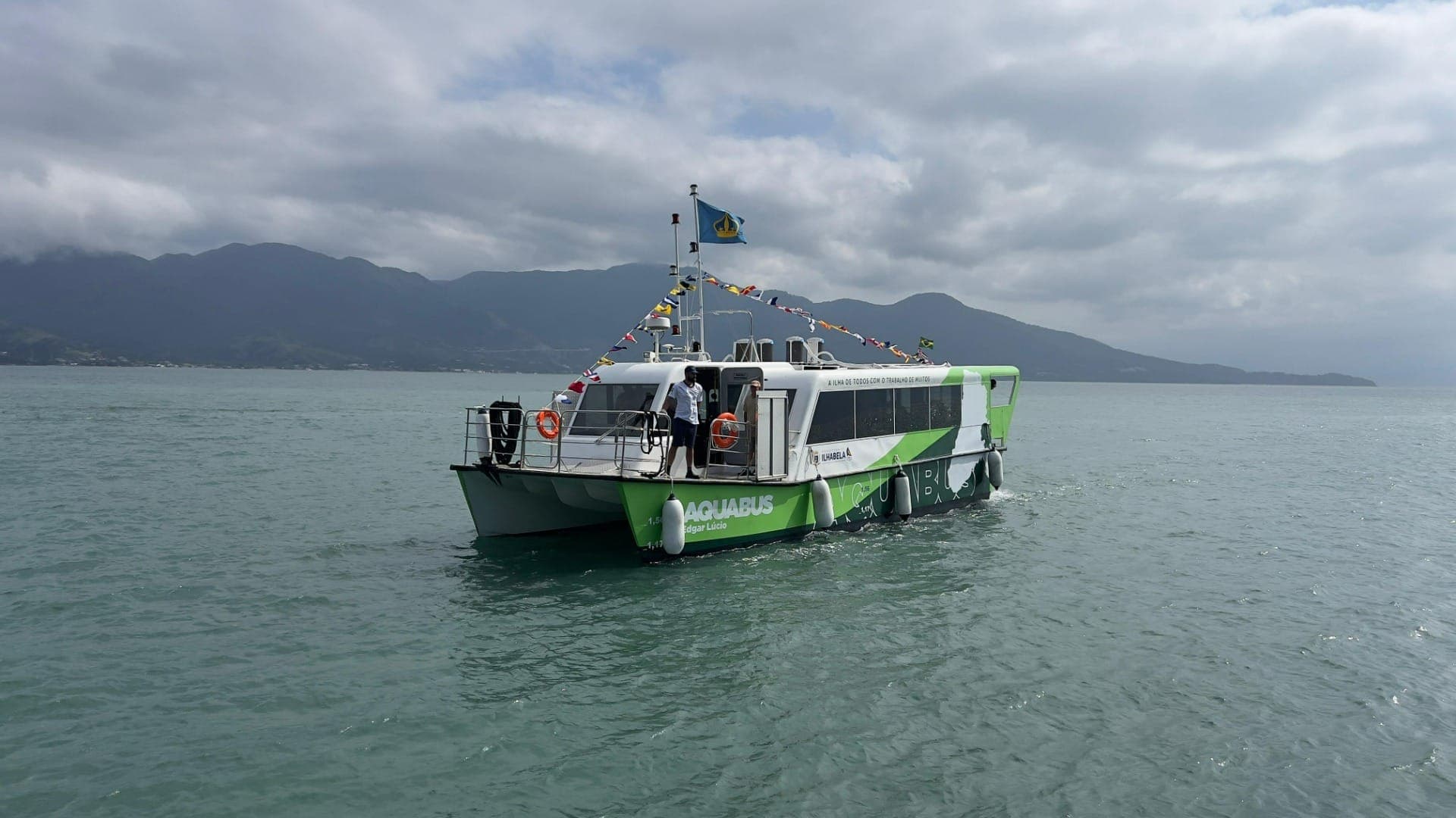 Aquabus de Ilhabela teve o valor elevado para R$50,00