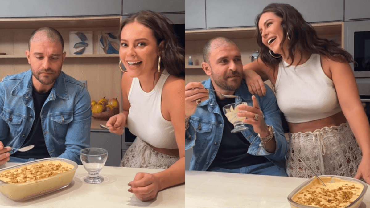 Paolla Oliveira ensina a fazer baba de camelo, sua sobremesa favorita