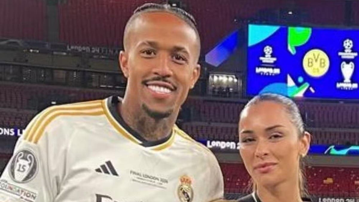 Éder Militão e Tainá Castro posam juntos