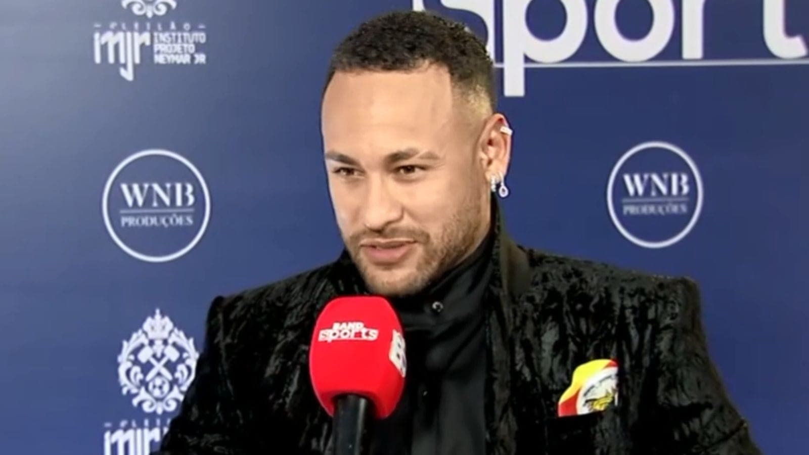 Neymar em exclusiva para Bandsports