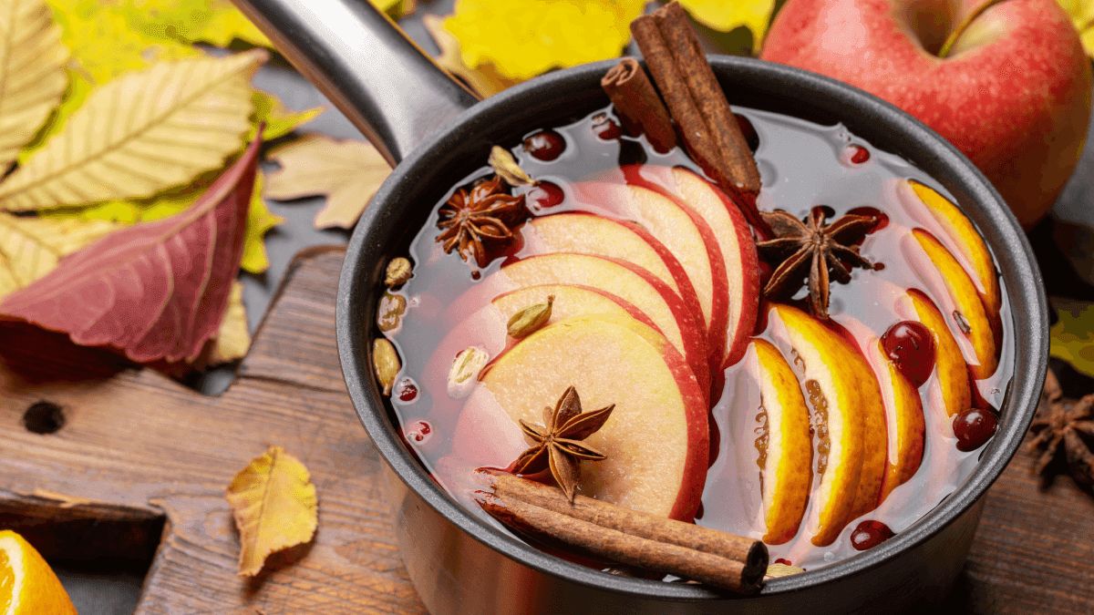 Vinho quente gourmet