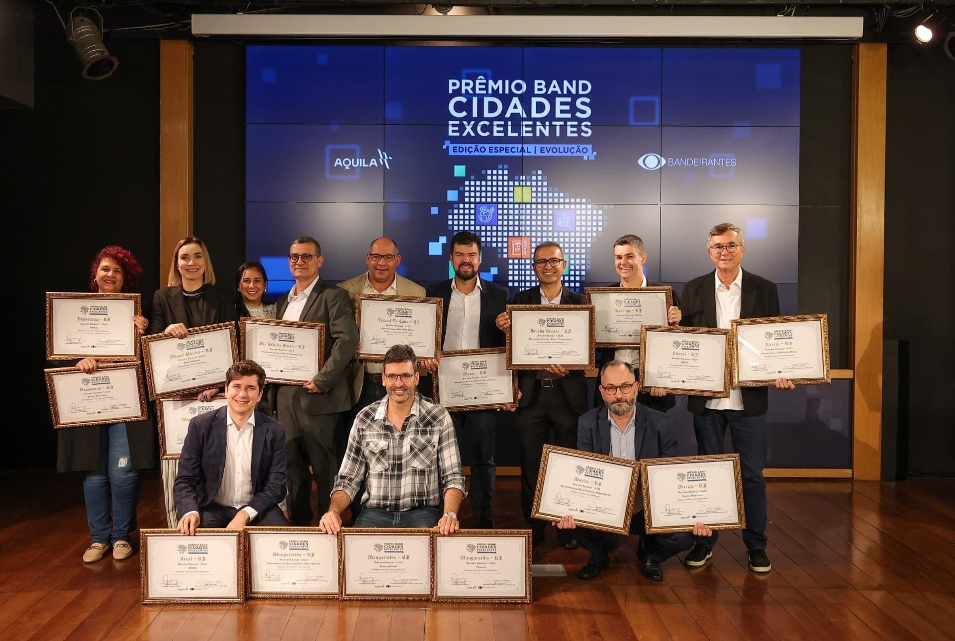 A premiação aconteceu, nesta terça-feira, na sede da Fecomércio, no Flamengo