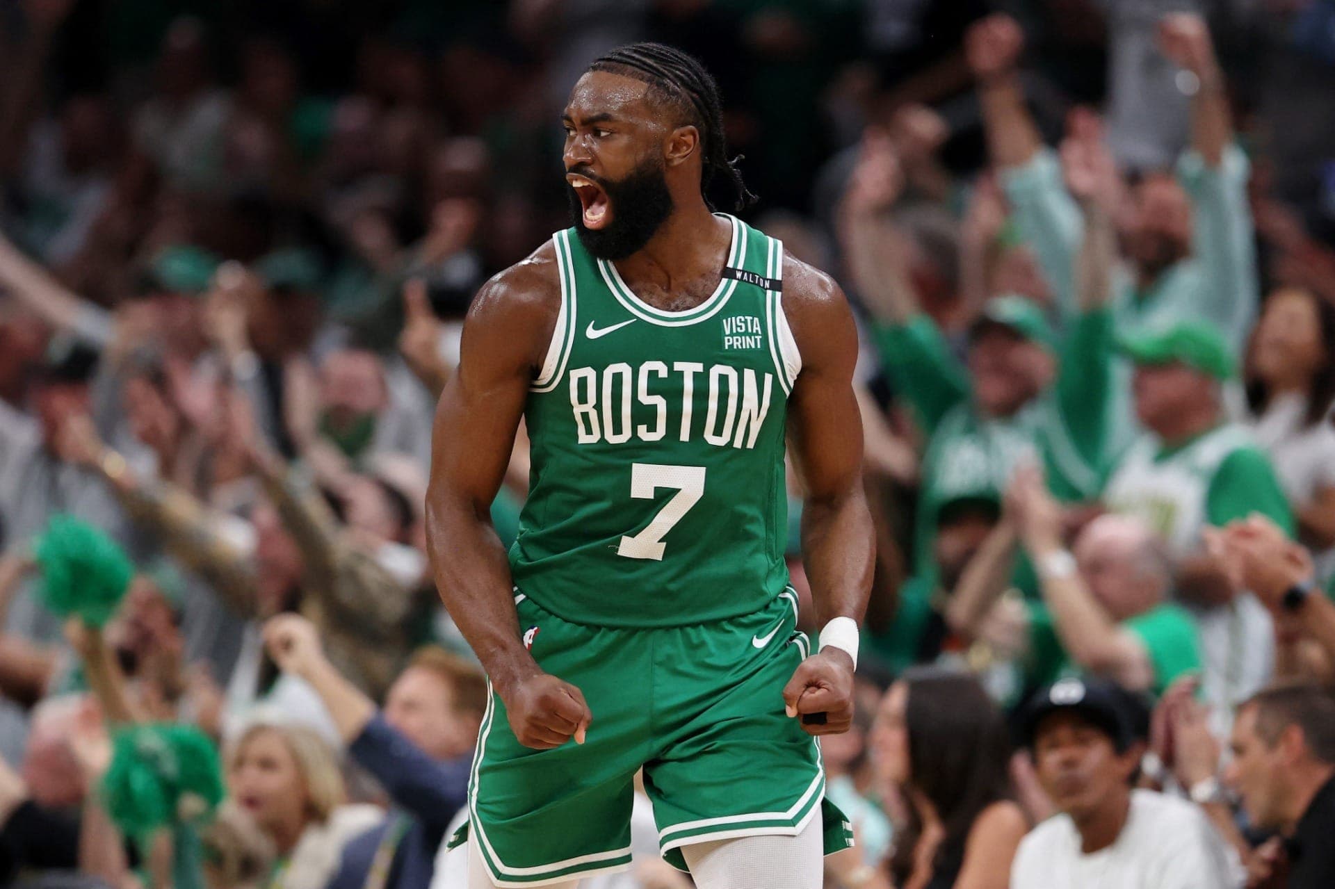 Jaylen Brown, ala-armador do Boston Celtics