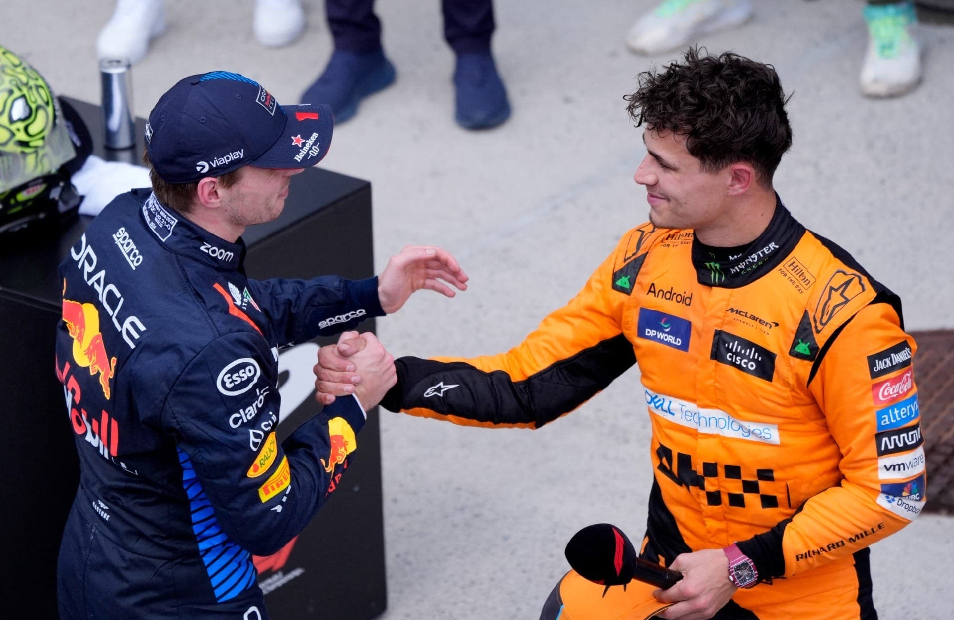 Verstappen Norris