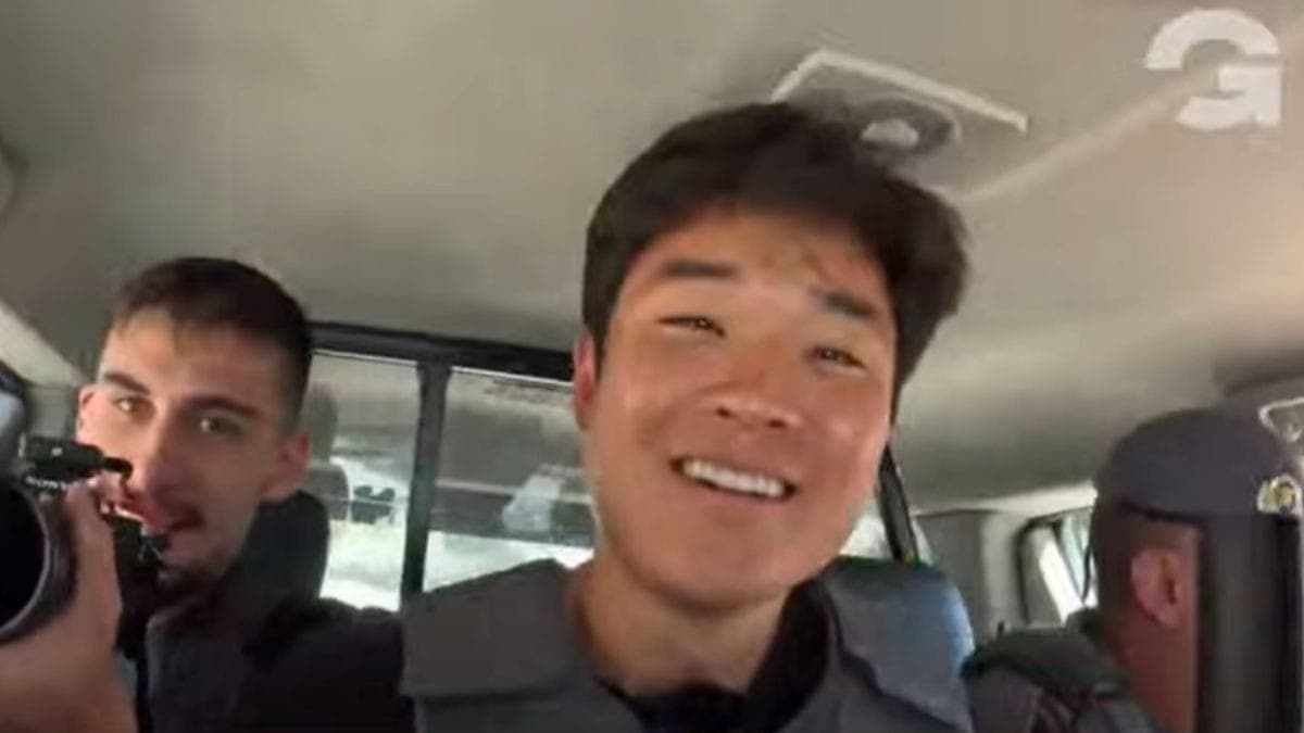 Gen Kimura, youtuber que participou de ação da PM-SP em favelas