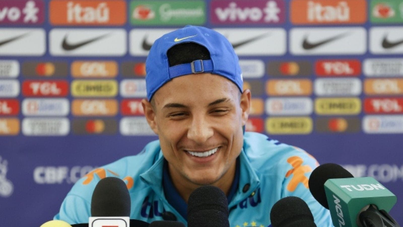 Guilherme Arana, durante coletiva em Las Vegas