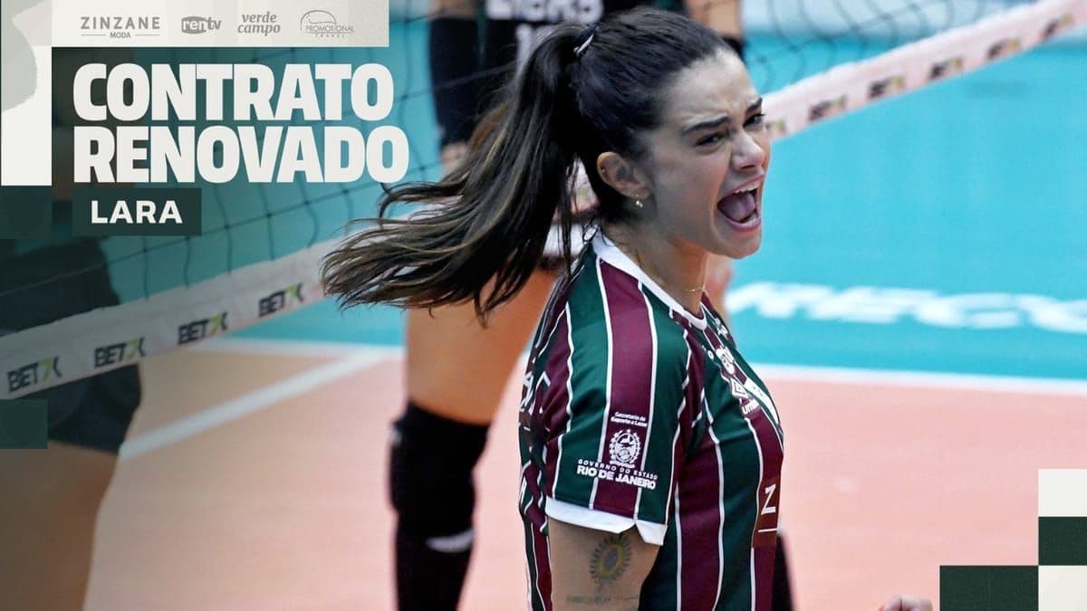 Lara Nobre vai para a sétima temporada na equipe carioca e declara se sentir em casa