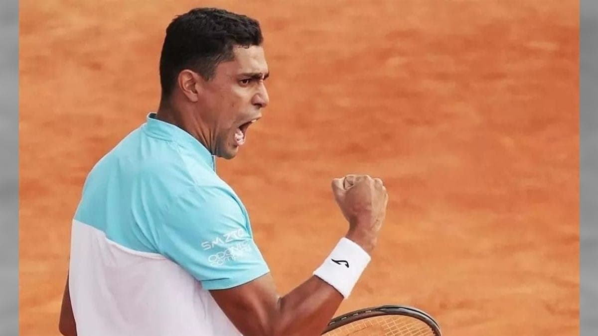 Thiago Monteiro será um dos tenistas brasileiros na Olimpíada de Paris