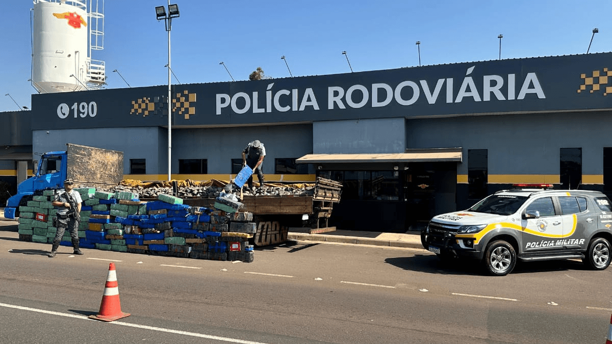A apreensão foi na cidade de Bauru