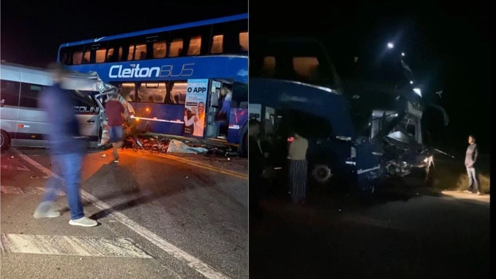 Acidente com torcedores do Corinthians deixa três mortos no ES