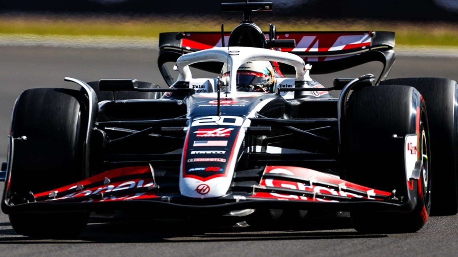 Kevin Magnussen (Haas) no GP da Grã-Bretanha 2024