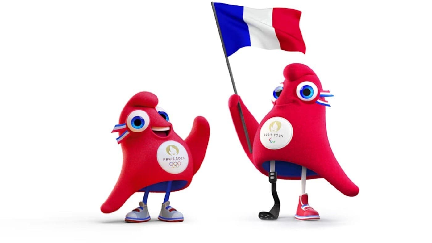 Phryges, mascotes da Olimpíada de Paris-2024