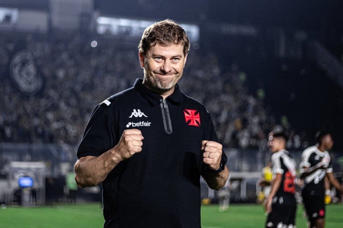 Rafael Paiva, técnico interino do Vasco