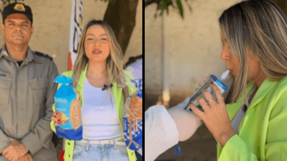 Mulher é pega no bafômetro depois de comer pão de forma