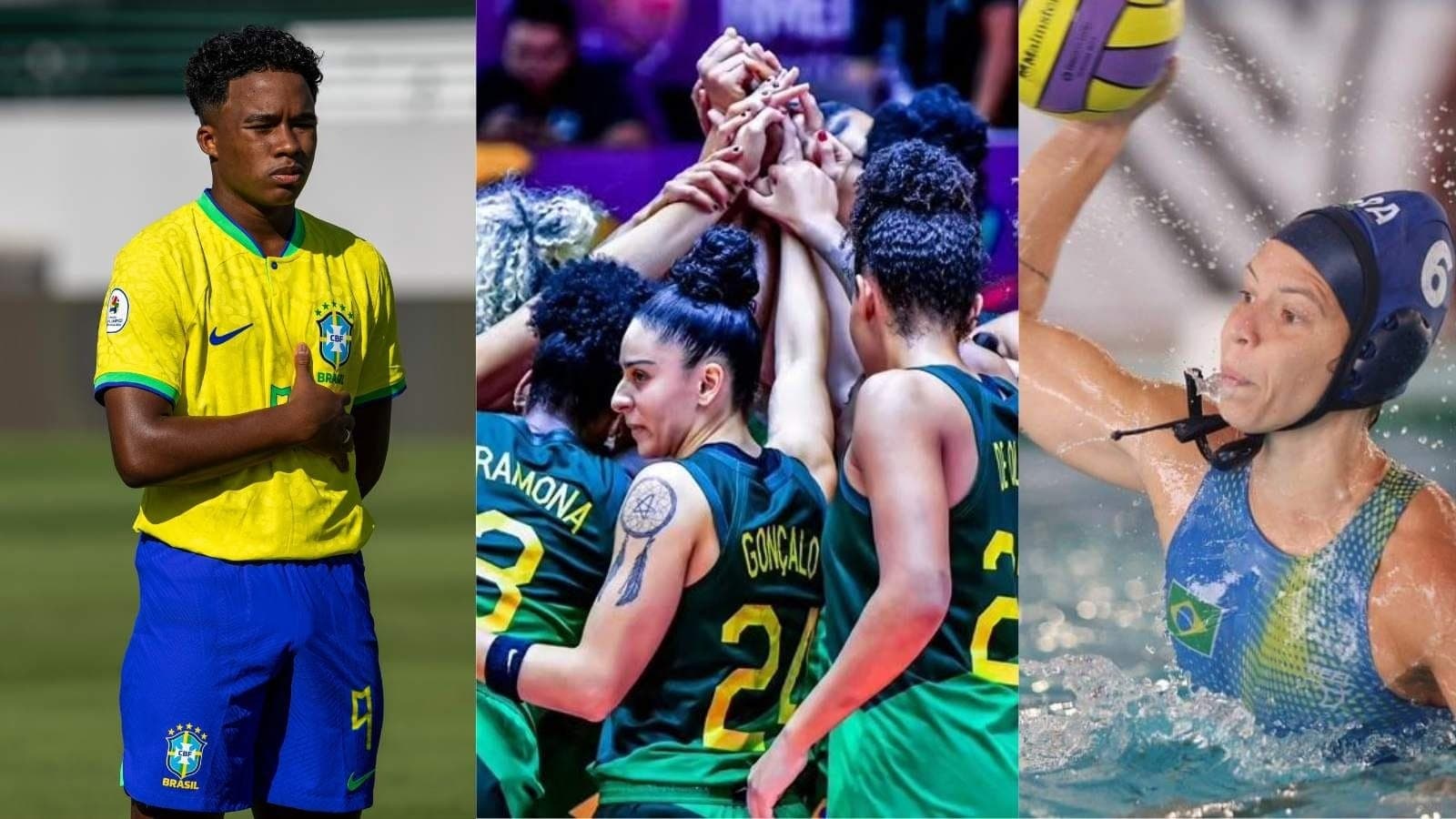Futebol masculino, basquete feminino e polo aparecem entre as baixas brasileiras nos Jogos de Paris