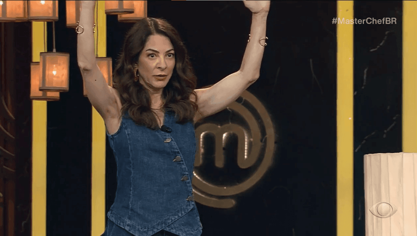 Ana Paula Padrão faz regressiva tensa em prova do MasterChef