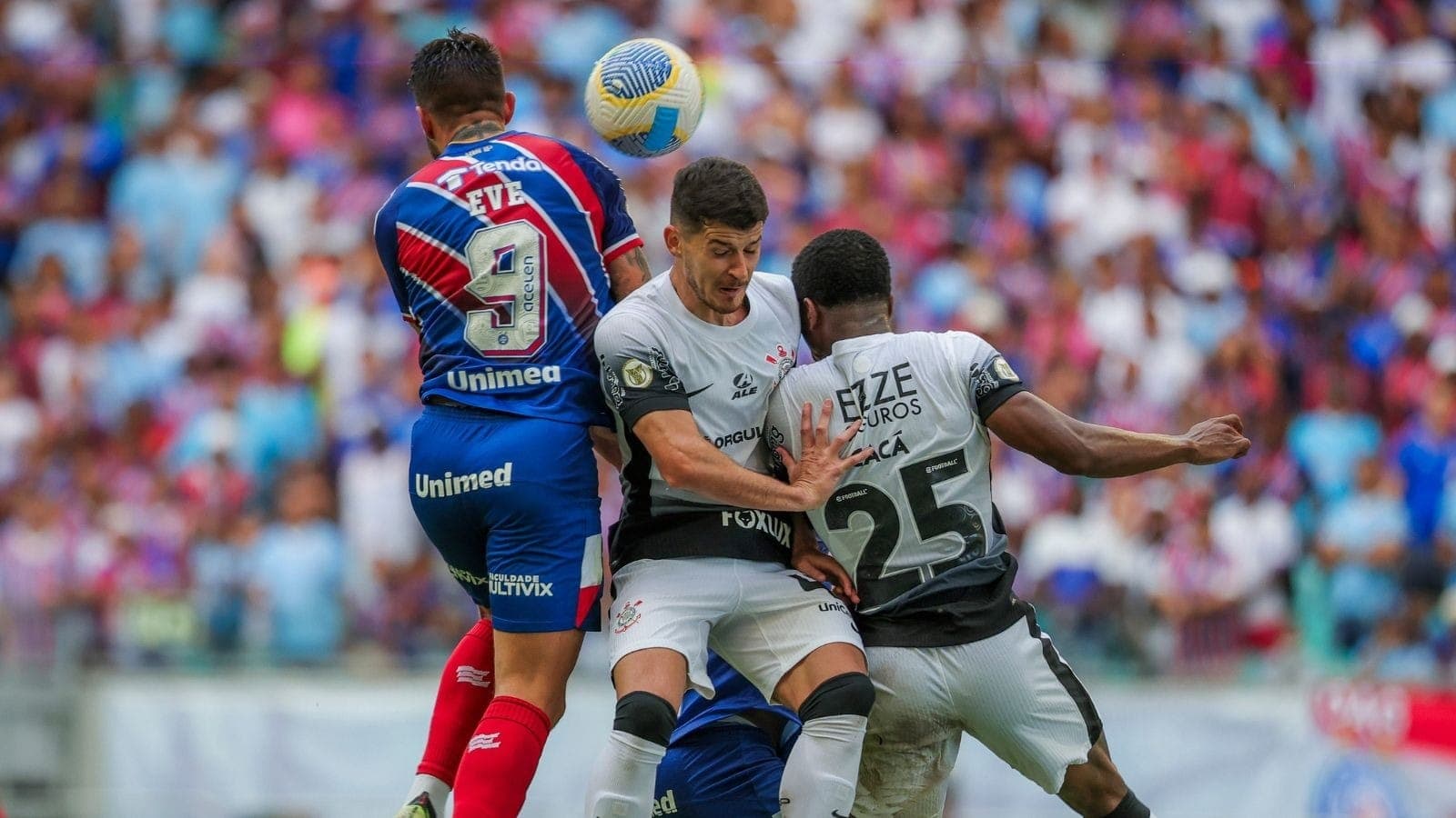 Bahia e Corinthians pela 18ª rodada do Brasileirão