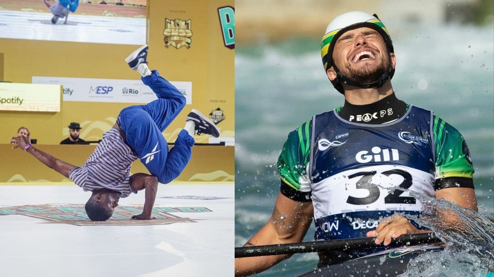 Breaking e caiaque cross estreiam em Paris-2024