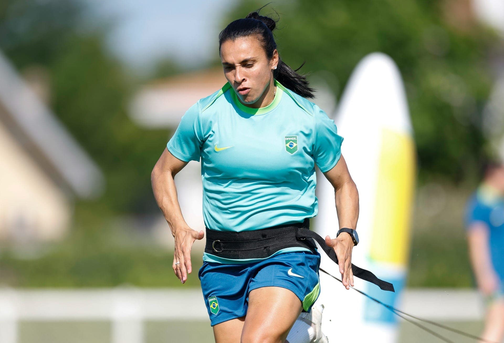 Marta, jogadora da seleção brasileira de futebol feminino
