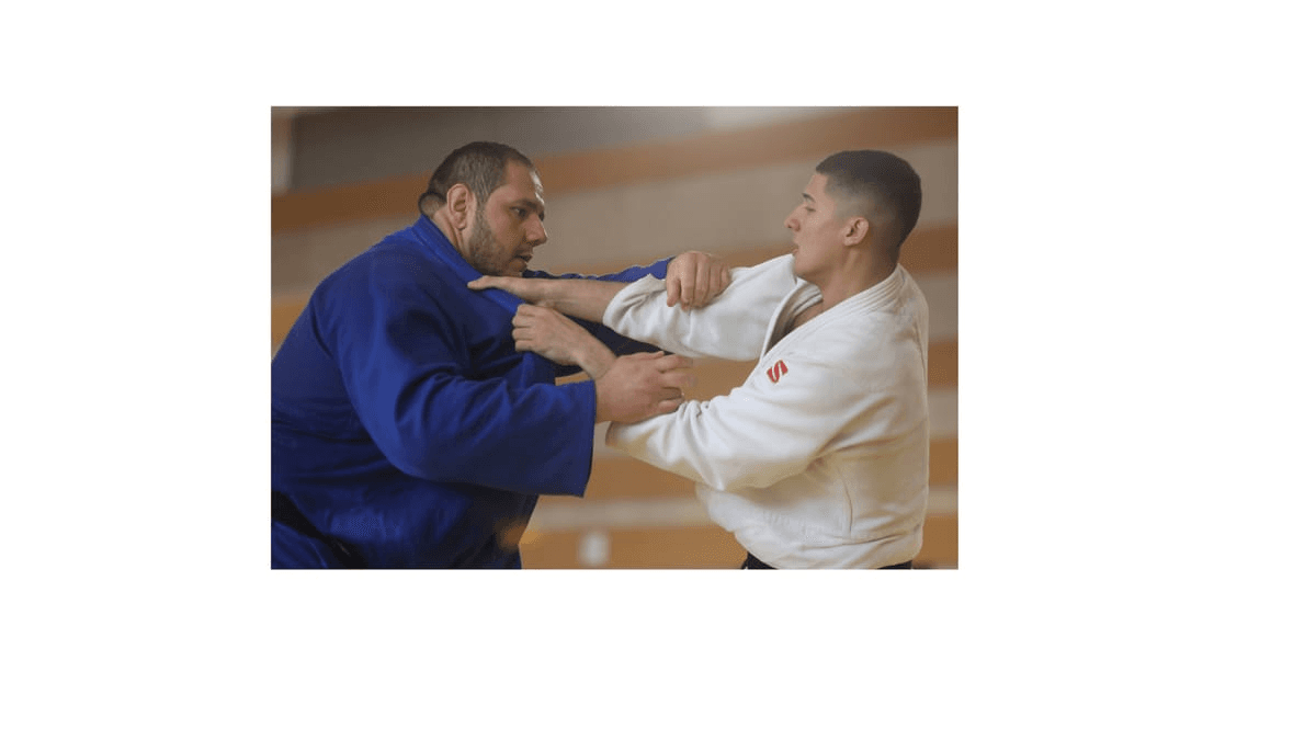 Rafael 'Baby' Silva durante treinamento para as Olímpiadas de Paris
