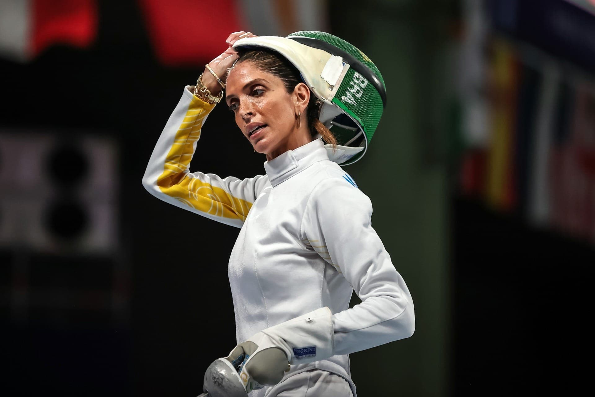 Nathalie Moellhausen competiu com tumor na Olimpíada