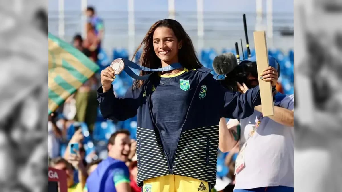 "Em Los Angels vai ser ouro", afirma Rayssa Leal após o bronze em Paris