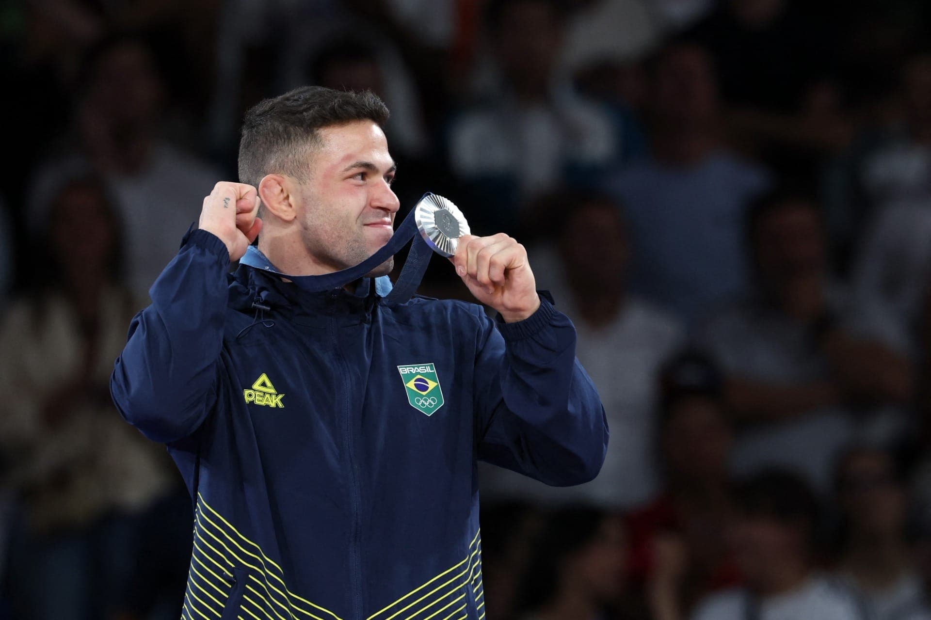 Willian Lima é medalha de prata no judo da Olimpíada 2024