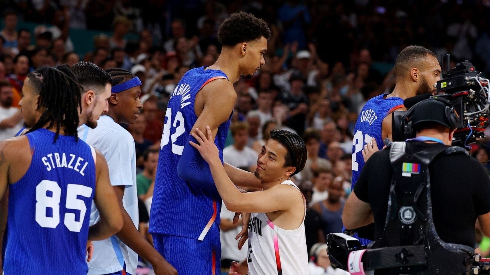 França vence o Japão na segunda rodada do basquete
