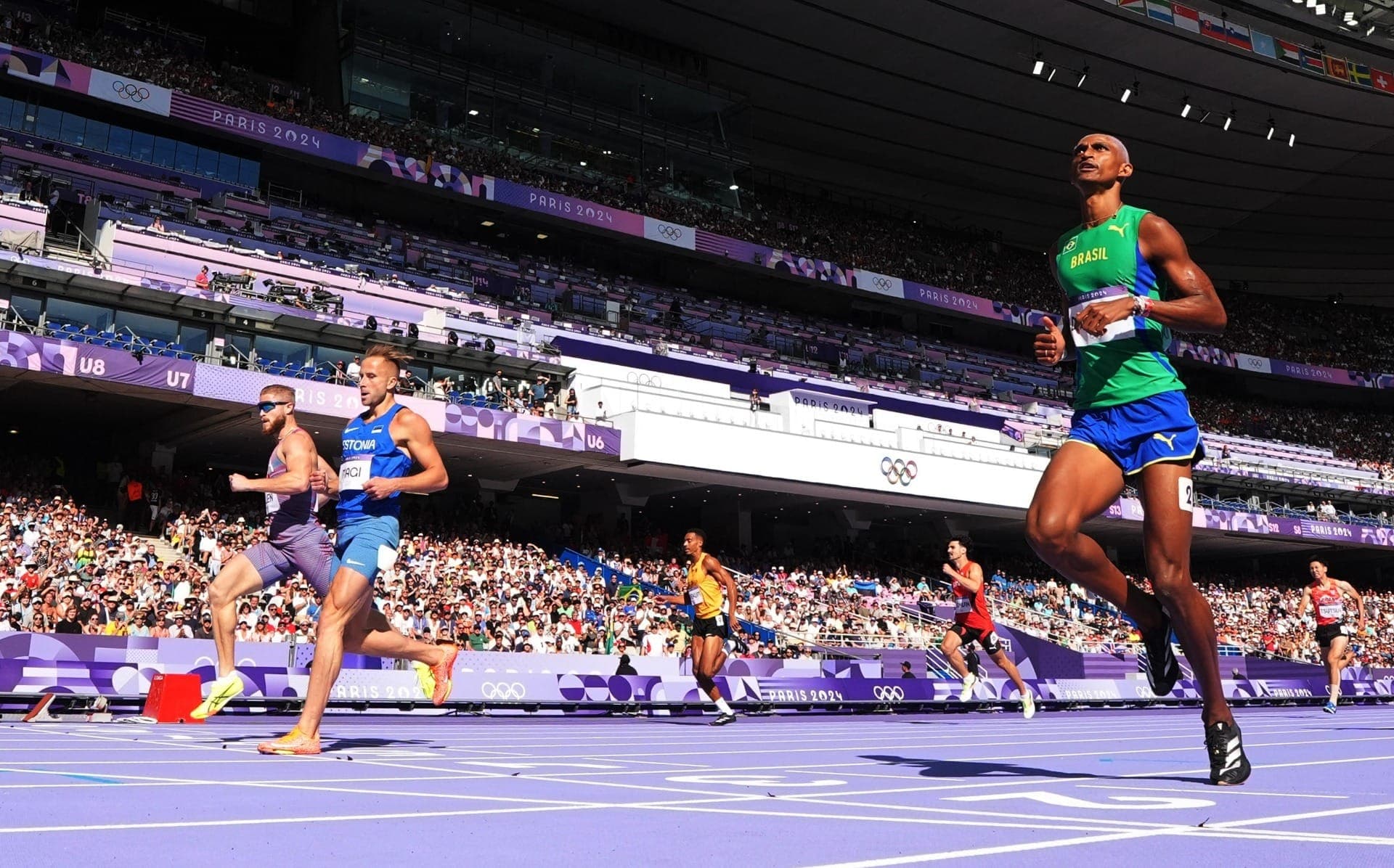 Alison dos Santos ; semifinais ; 400m com barreiras ; Paris-2024