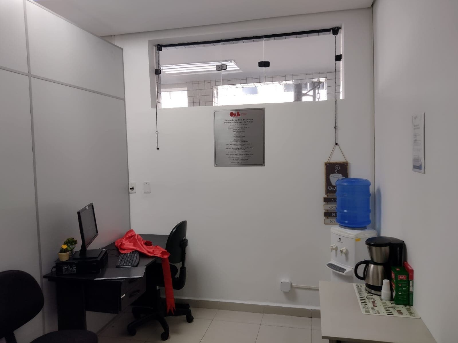 Sala da OAB é inaugurada na Delegacia Seccional de Polícia de Taubaté