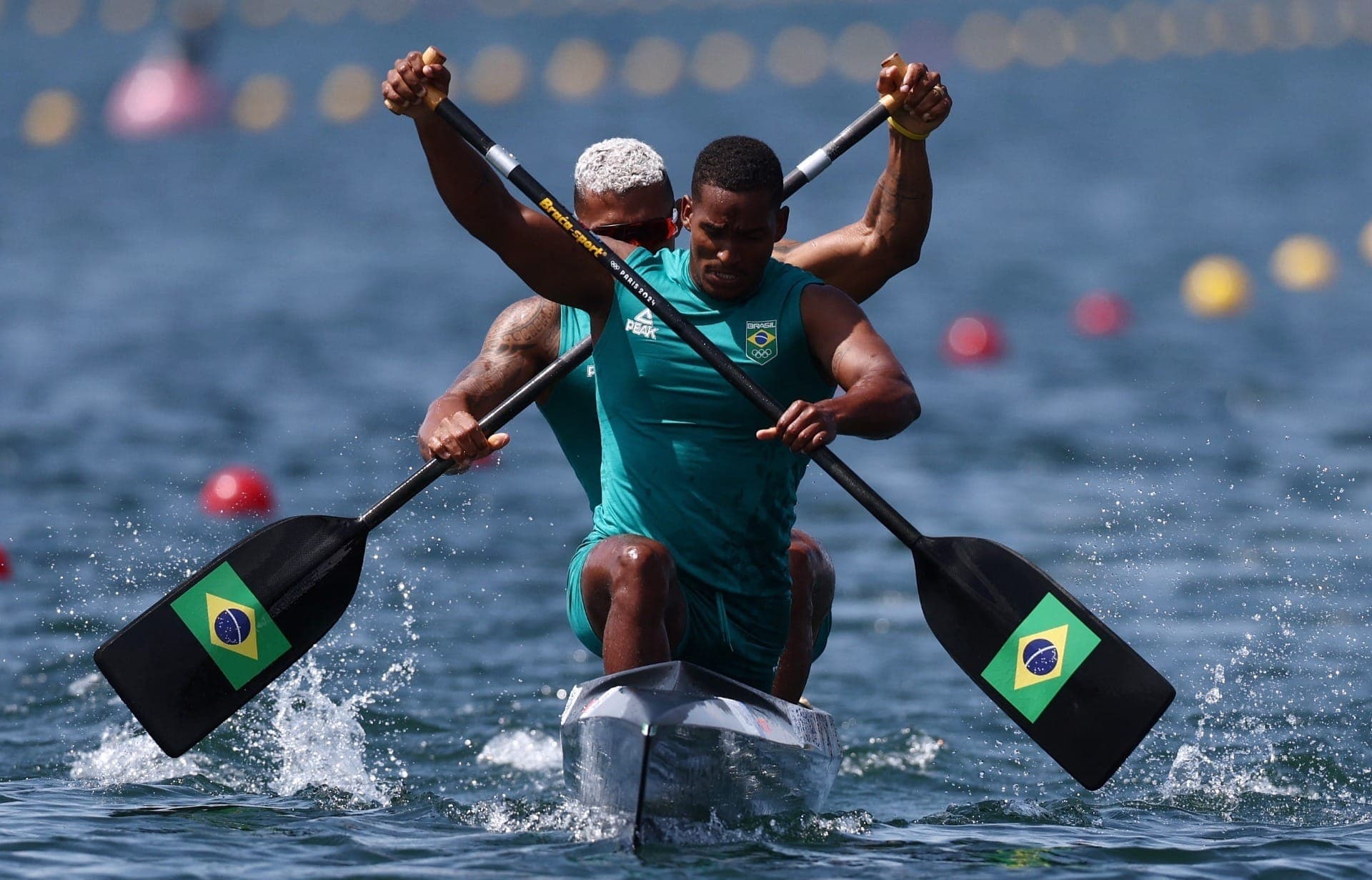 Isaquias Queiroz e Jacky Godmann - C2 500m ; Paris-2024