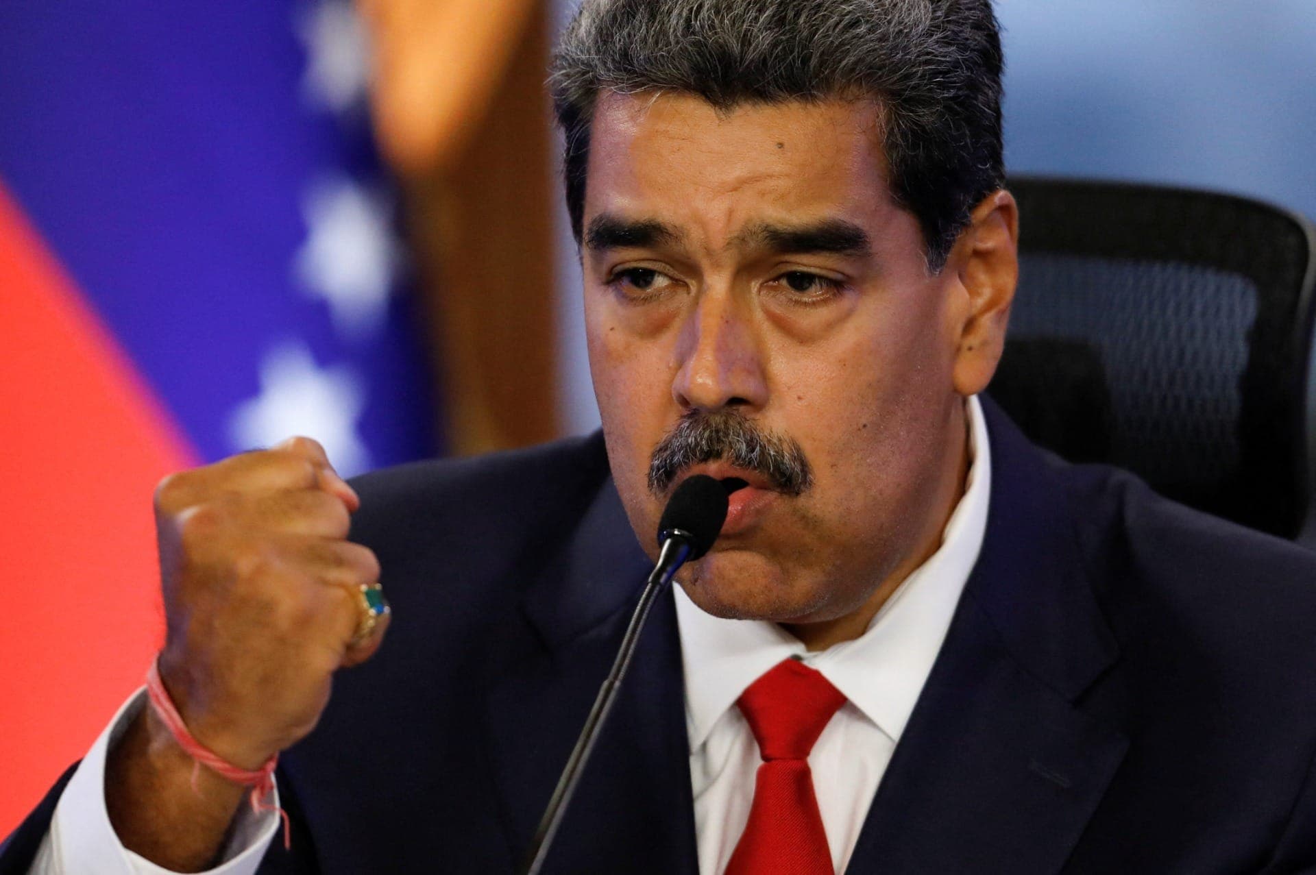 Ditador Nicolás Maduro, que comanda a Venezuela