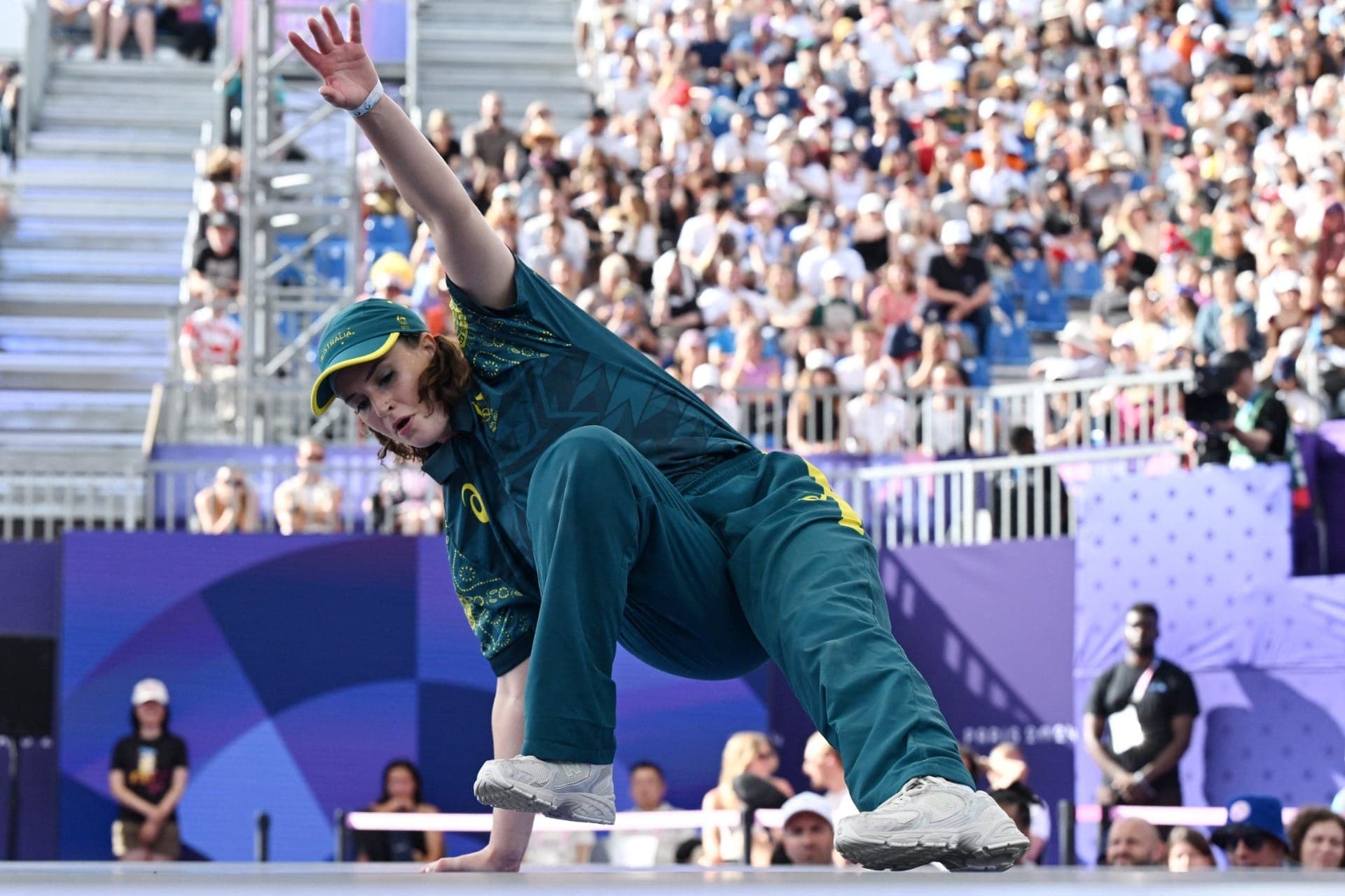 Rachael 'Raygun' Gunn, australiana do breaking que viralizou após Olimpíada 2024