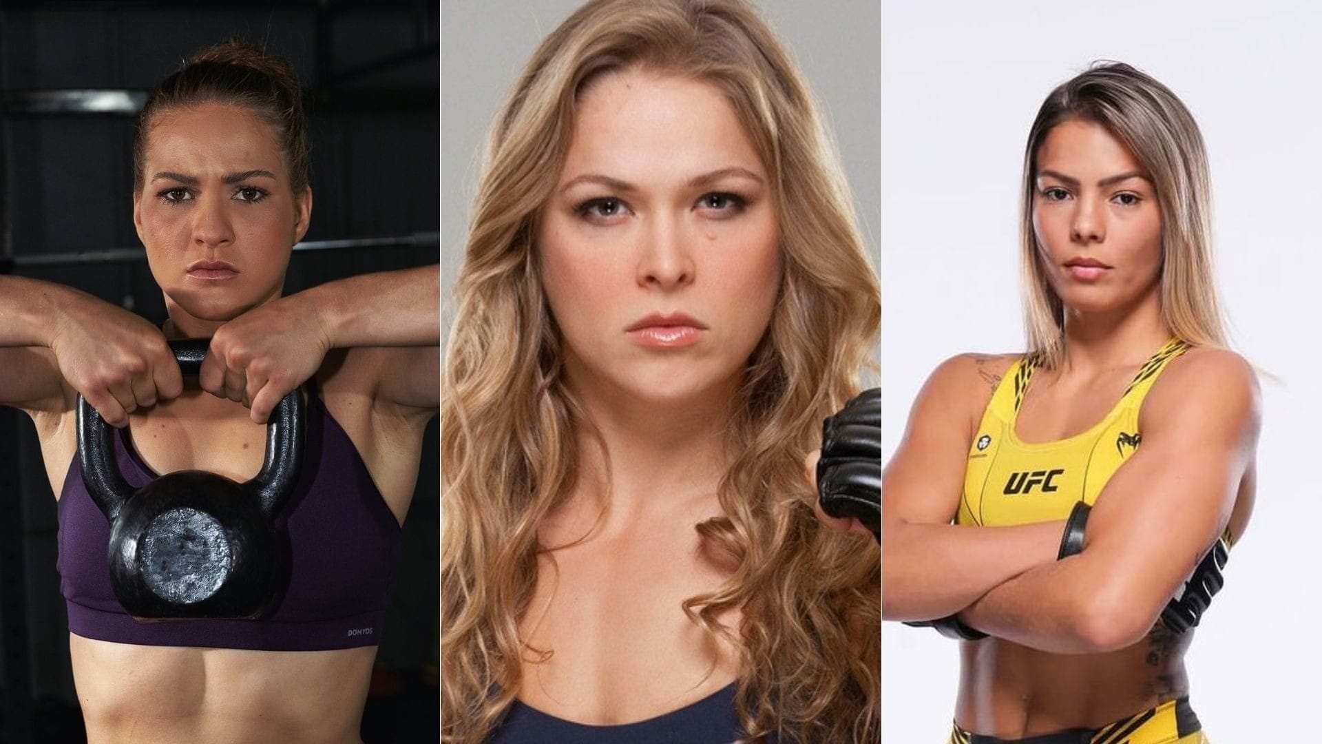 Stephanie Rondinha, Ronda Rousey e Luana Santos