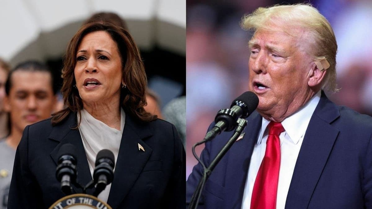 Kamala Harris e Donald Trump