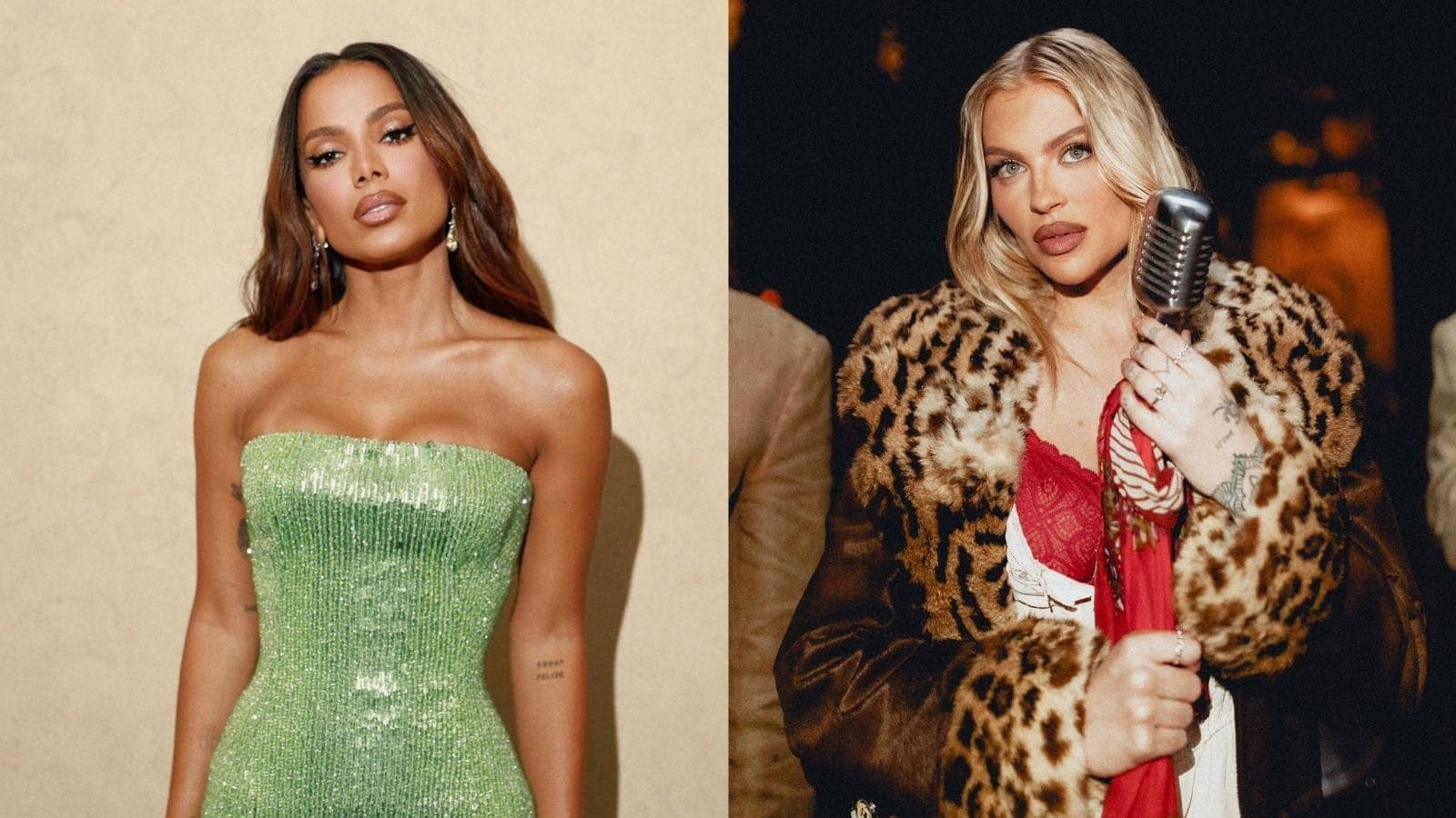 Anitta e Luísa Sonza serão atrações do jogo da NFL no Brasil