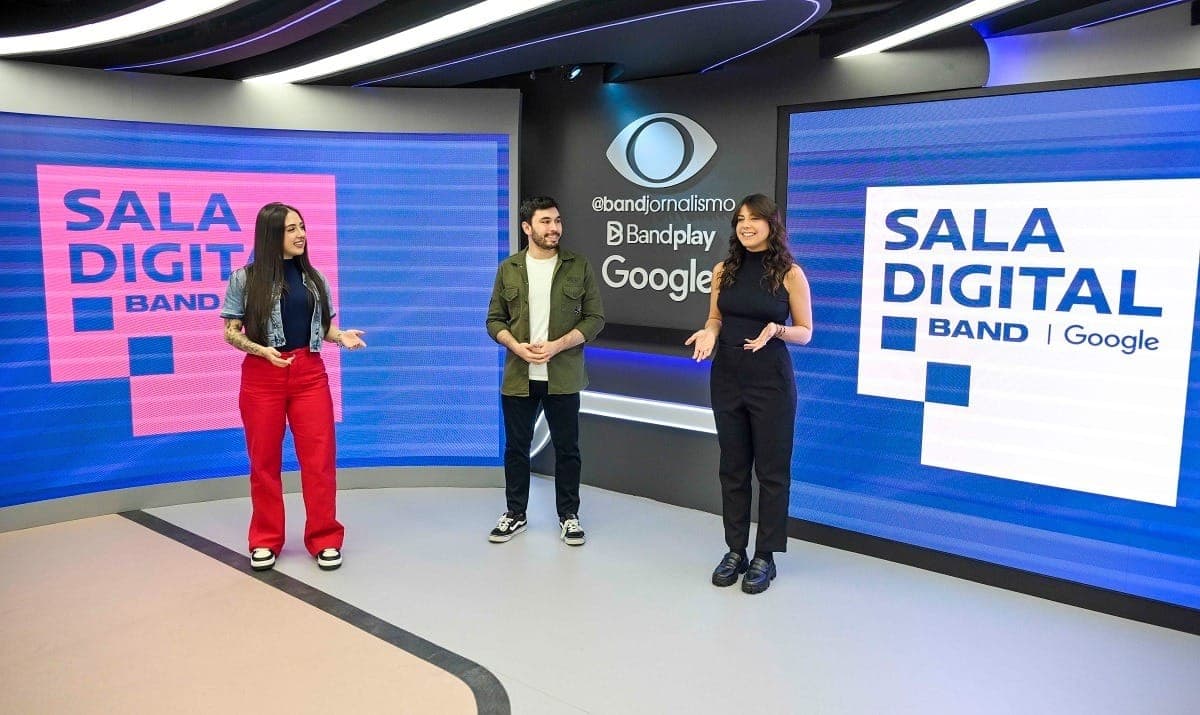 Sala Digital Band e Google é destaque no site Meio & Mensagem