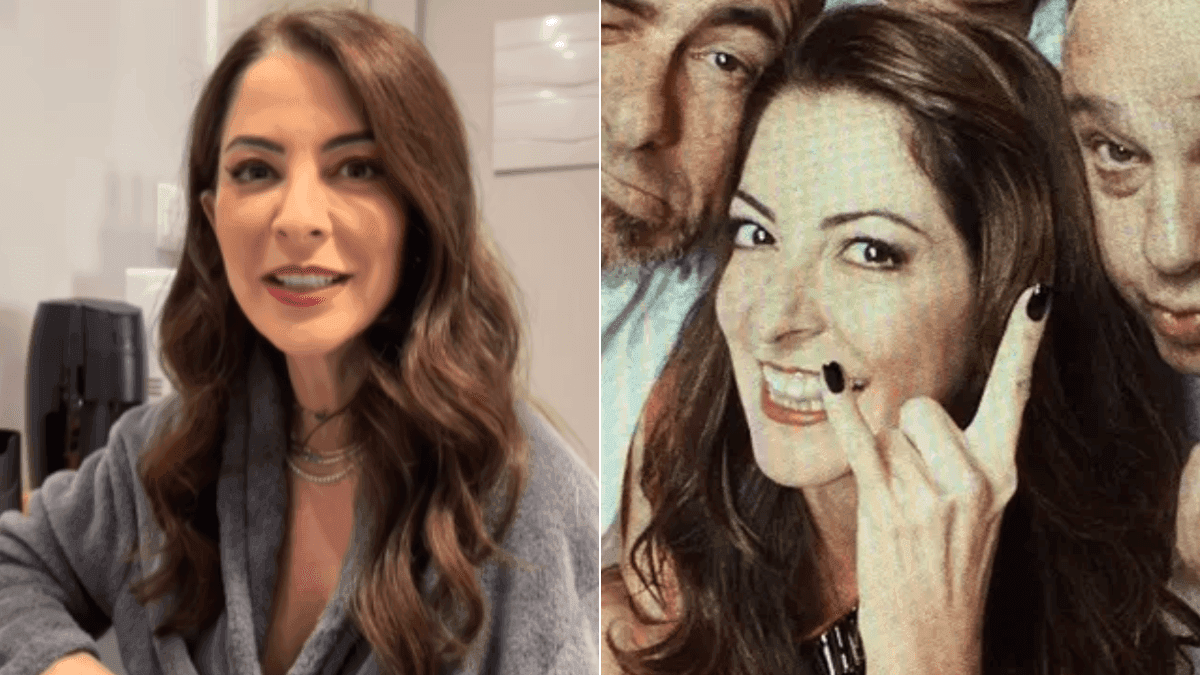 Ana Paula Padrão revisita fotos antigas do MasterChef