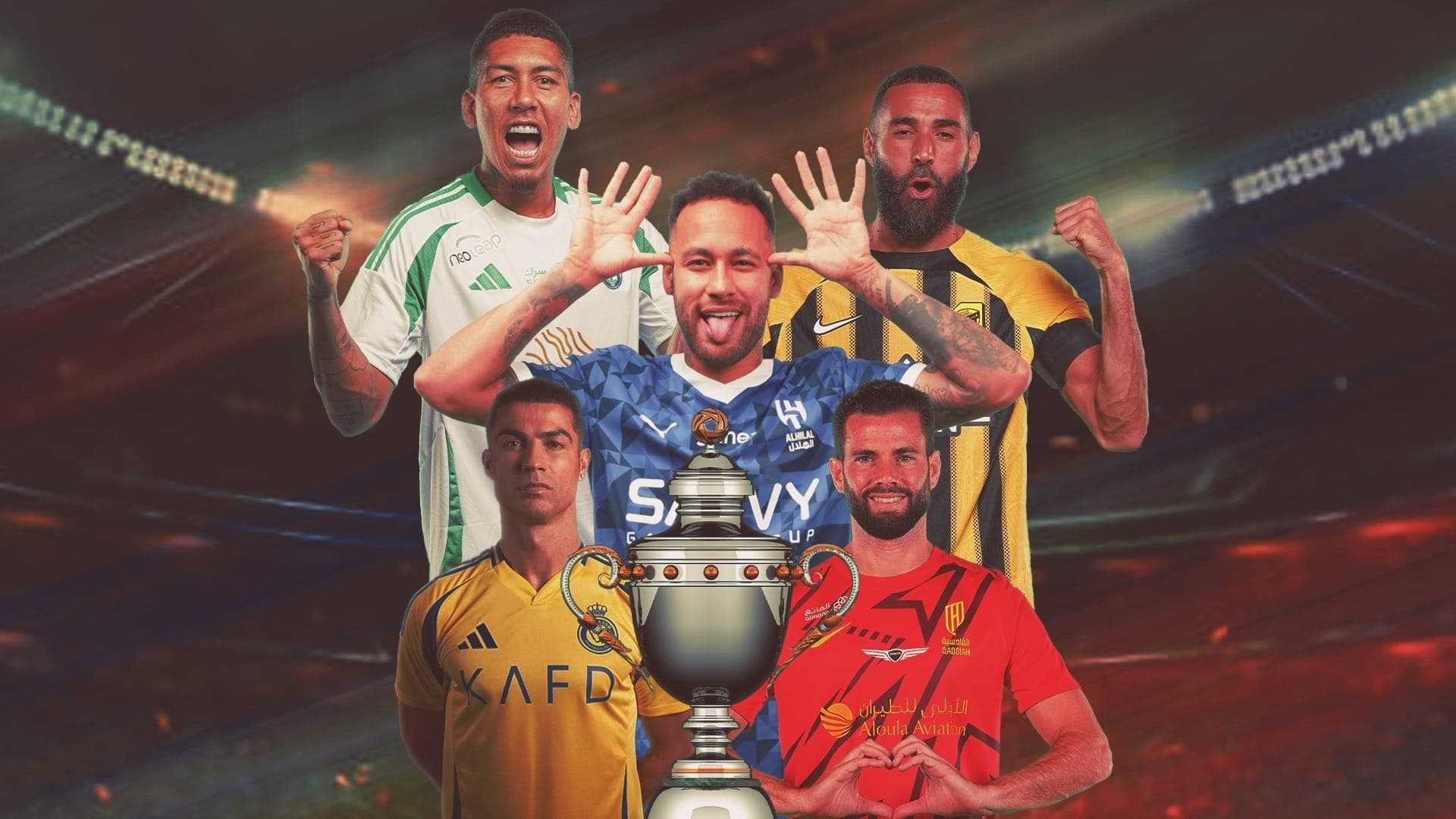 Campeonato Saudita 2024/25 terá transmissão da Band