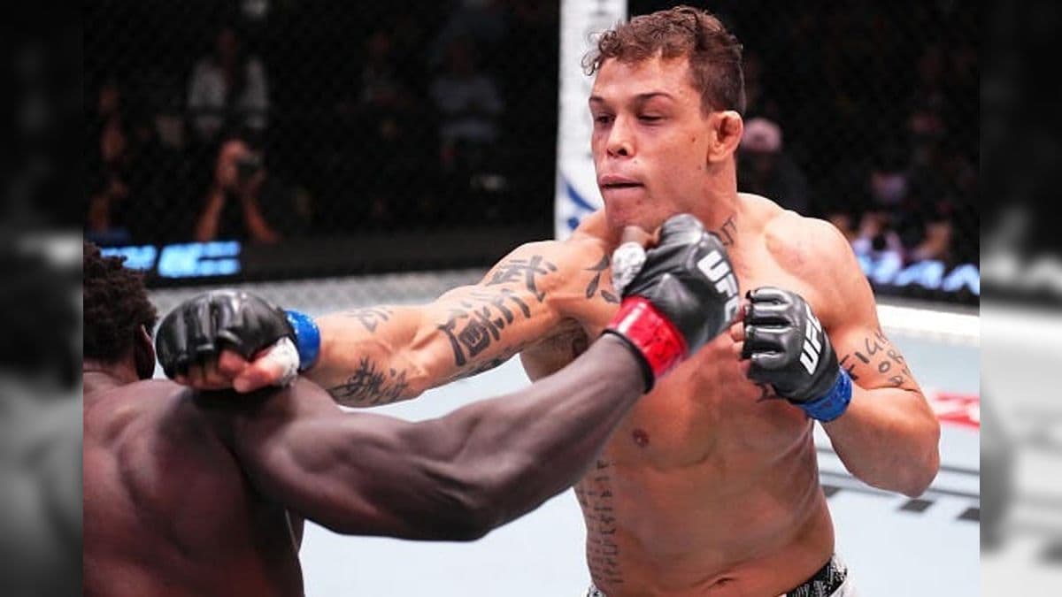 Caio Borralho venceu Jared Cannonier na luta principal do UFC Vegas 96.