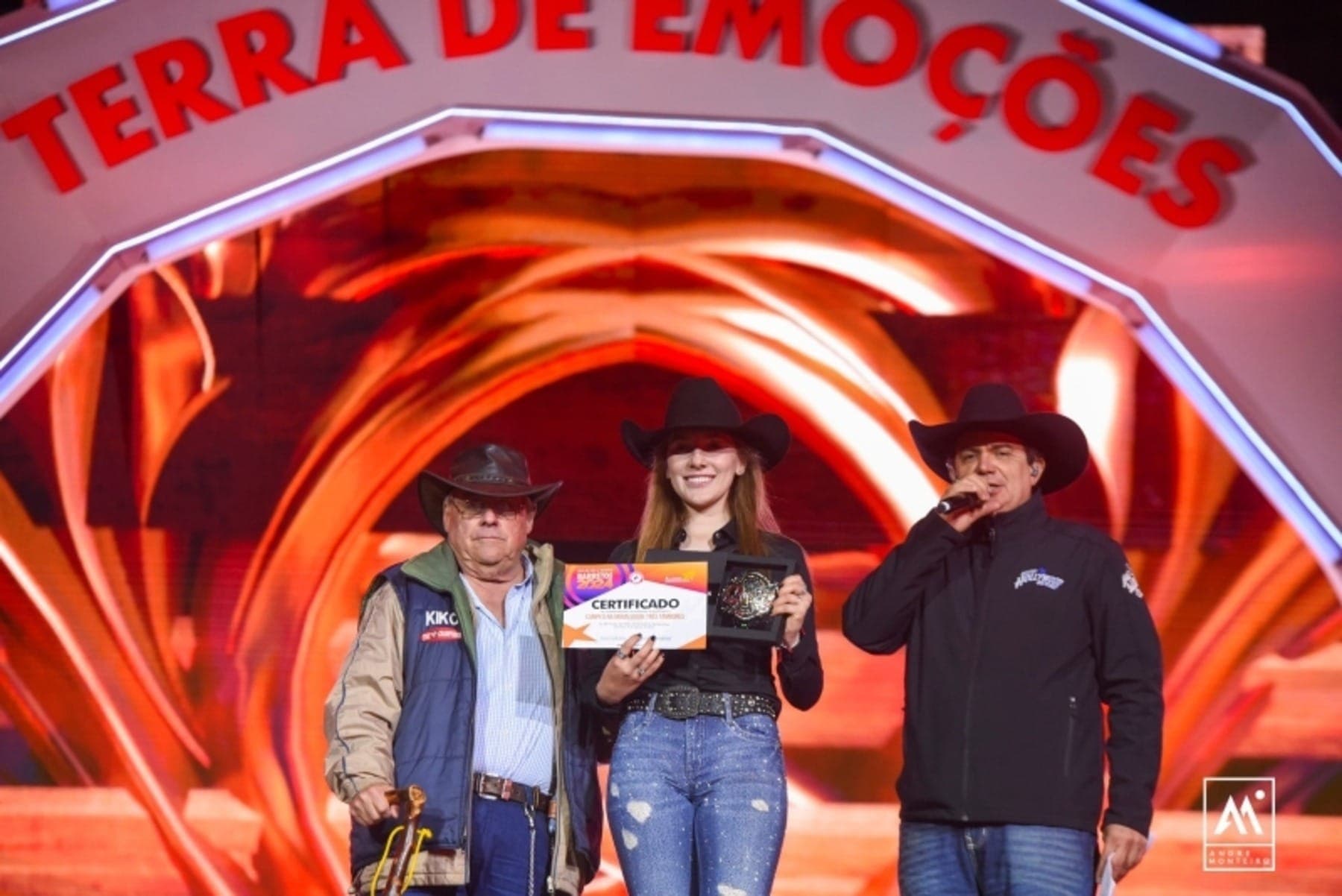 Patrícia Almeida, vencedora da competição 1D em Barretos