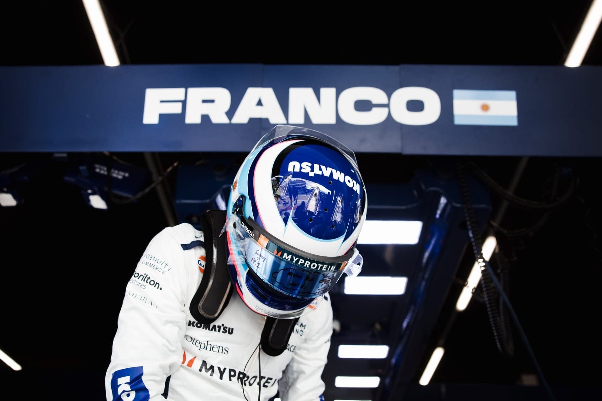 Franco Colapinto, piloto da Fórmula 2 e reserva da Williams