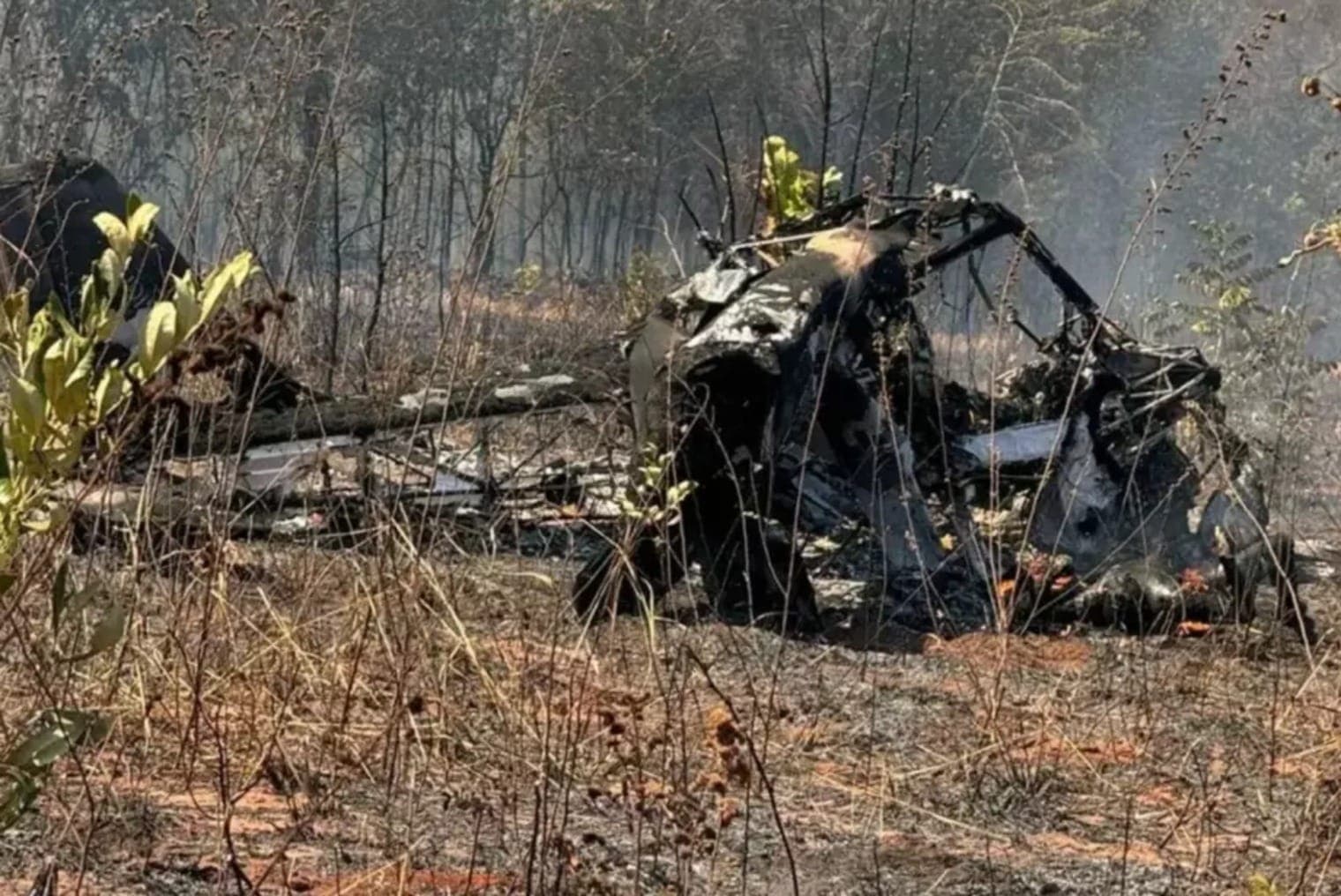 Aeronave agrícola cai em Mato Grosso do Sul