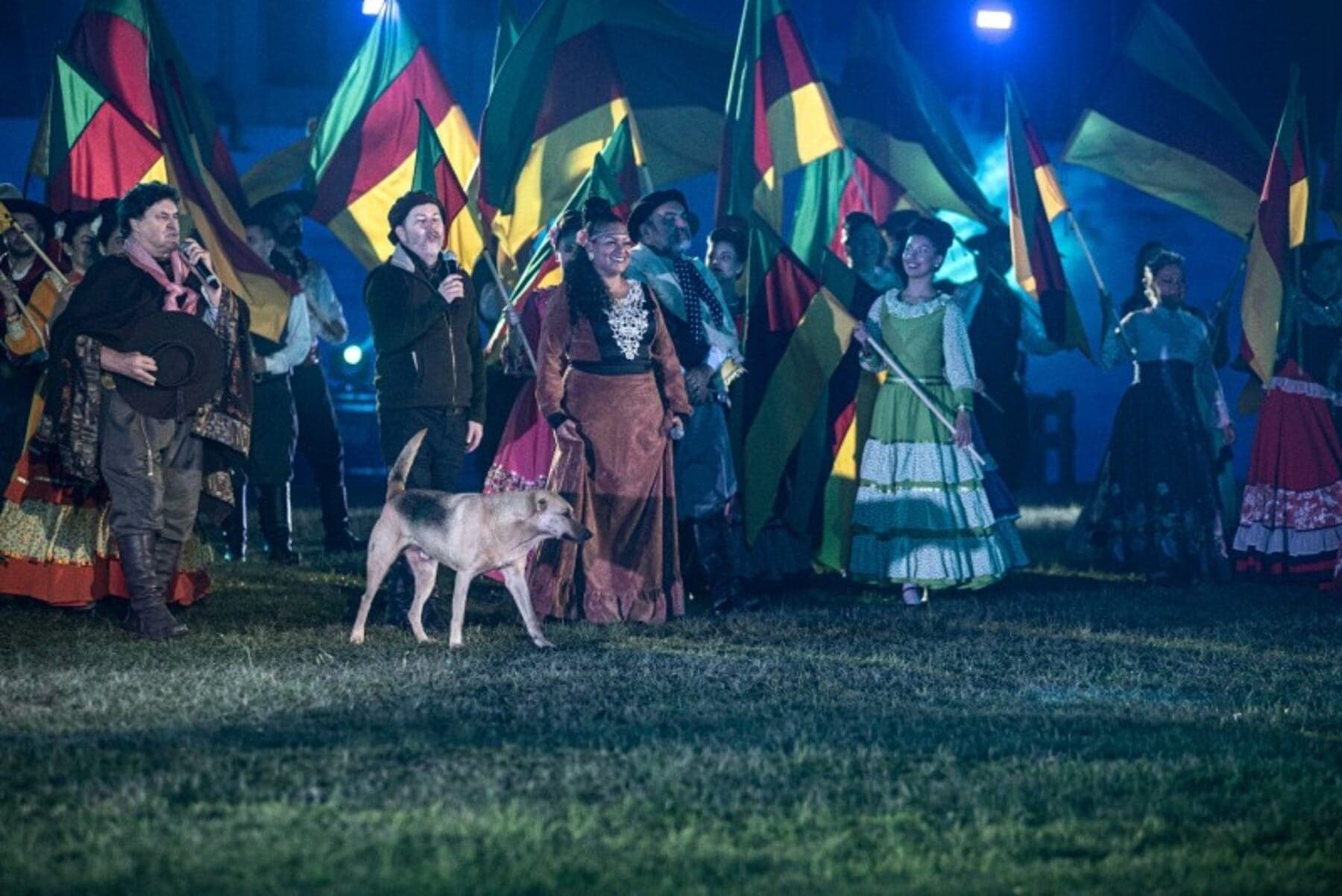 Cachorro foi visto em quase todos os eventos da Expointer