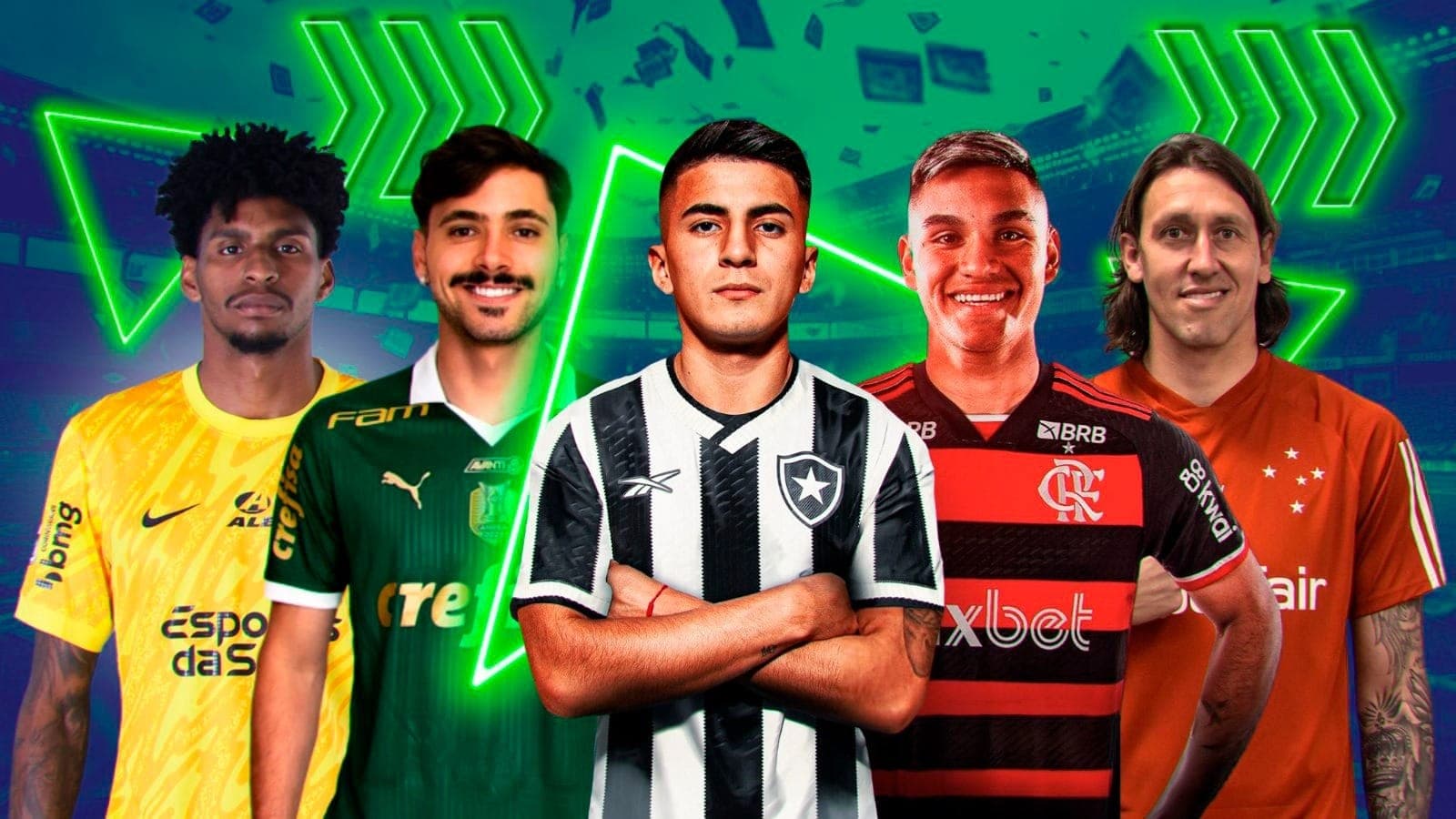 Janela de transferências teve recordes e promete mudanças na tabela do Brasileirão