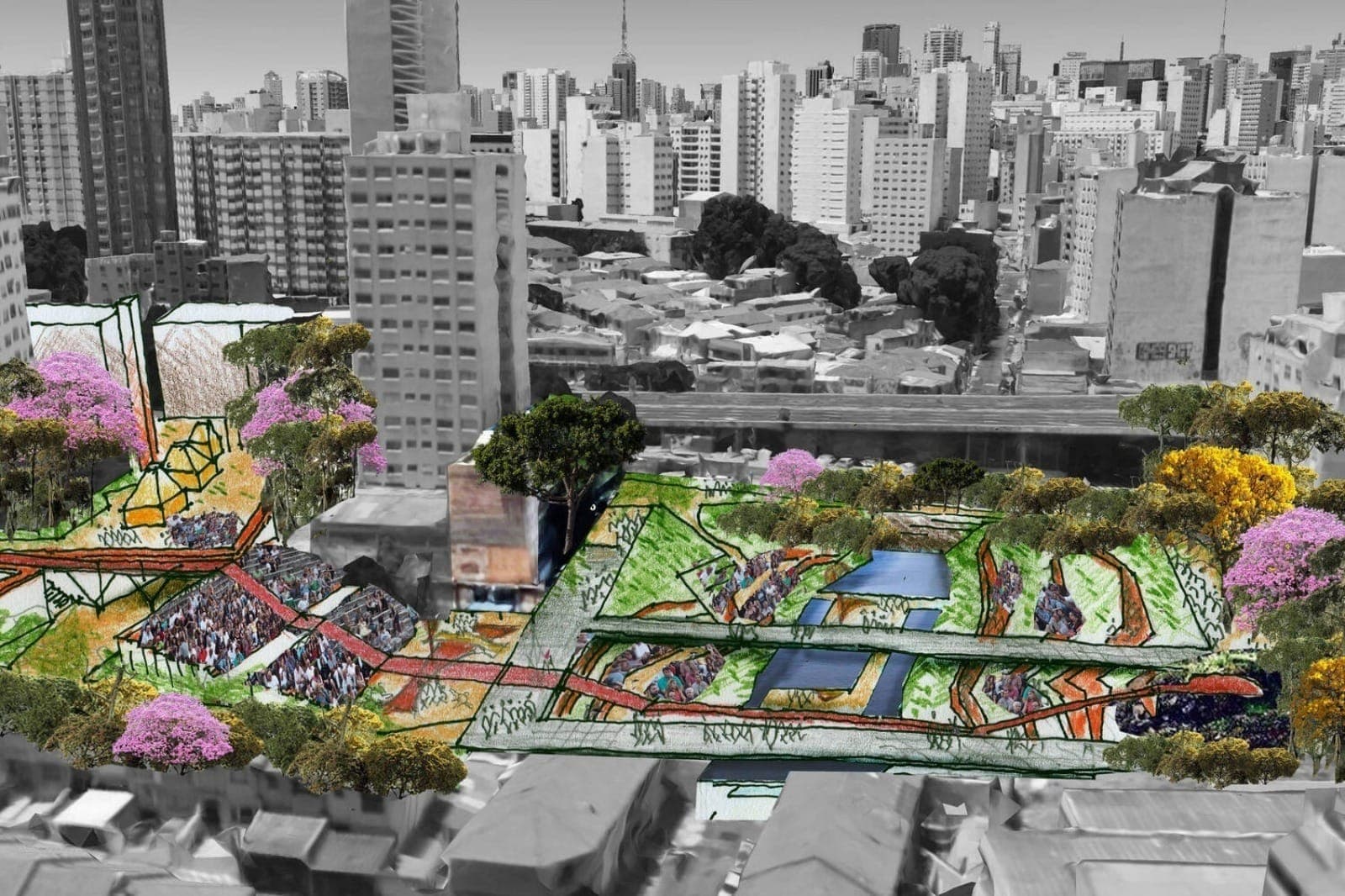 Projeto para criação do Parque Municipal do Bixiga, na Bela Vista, em São Paulo