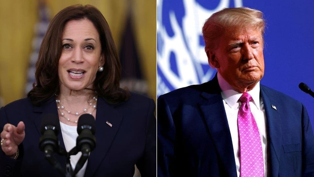 Kamala Harris e Donald Trump